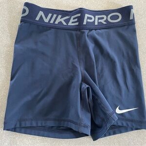Nike Pro Dark Blue Training Shorts